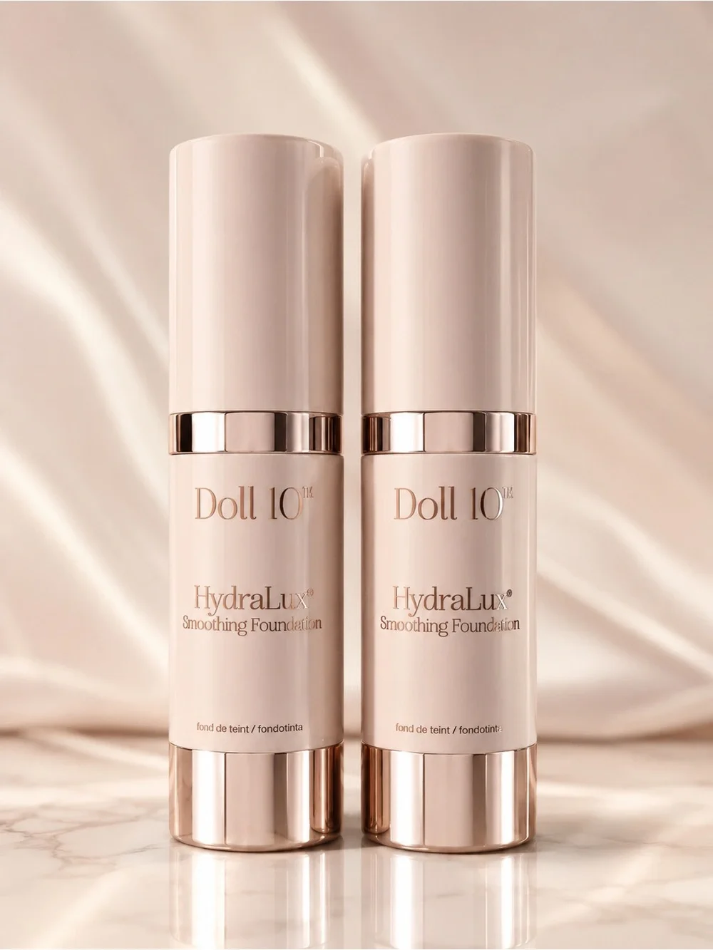 Doll10 Tan HydraLux Smoothing Foundation Bundle of 2 🌟